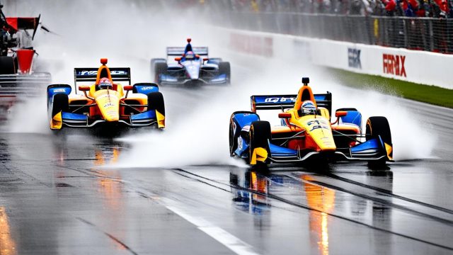 how does weather affect IndyCar races