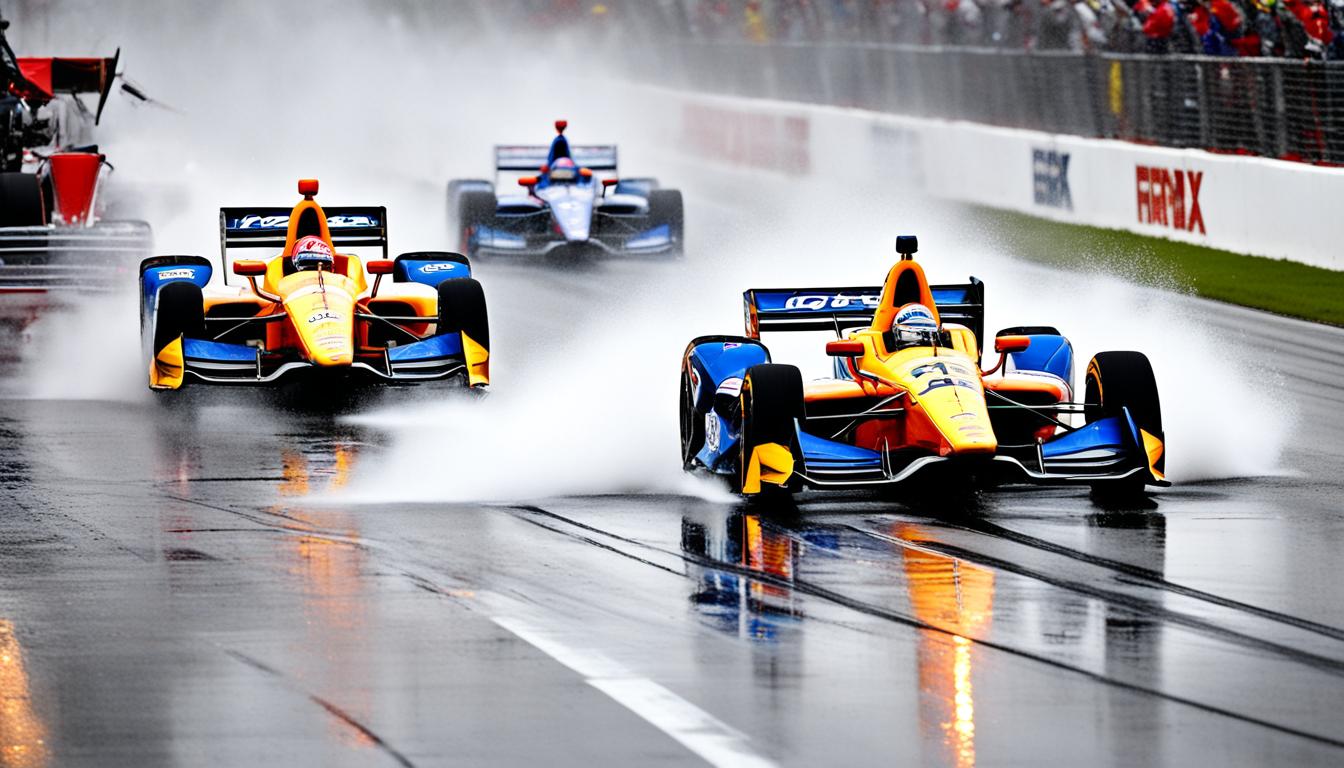 how does weather affect IndyCar races