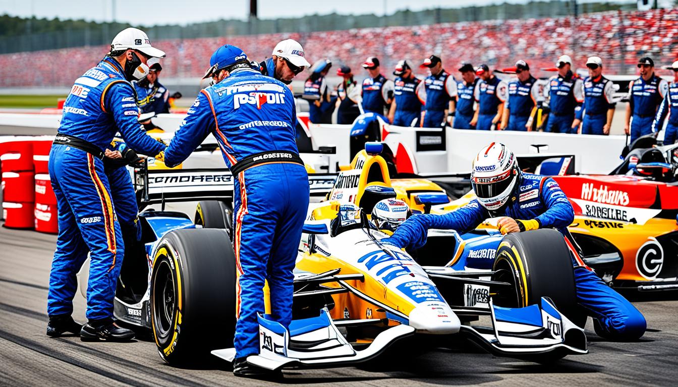 what is the pit stop strategy in IndyCar