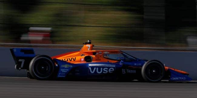 Felix Rosenqvist (image courtesy Arrow McLaren SP)