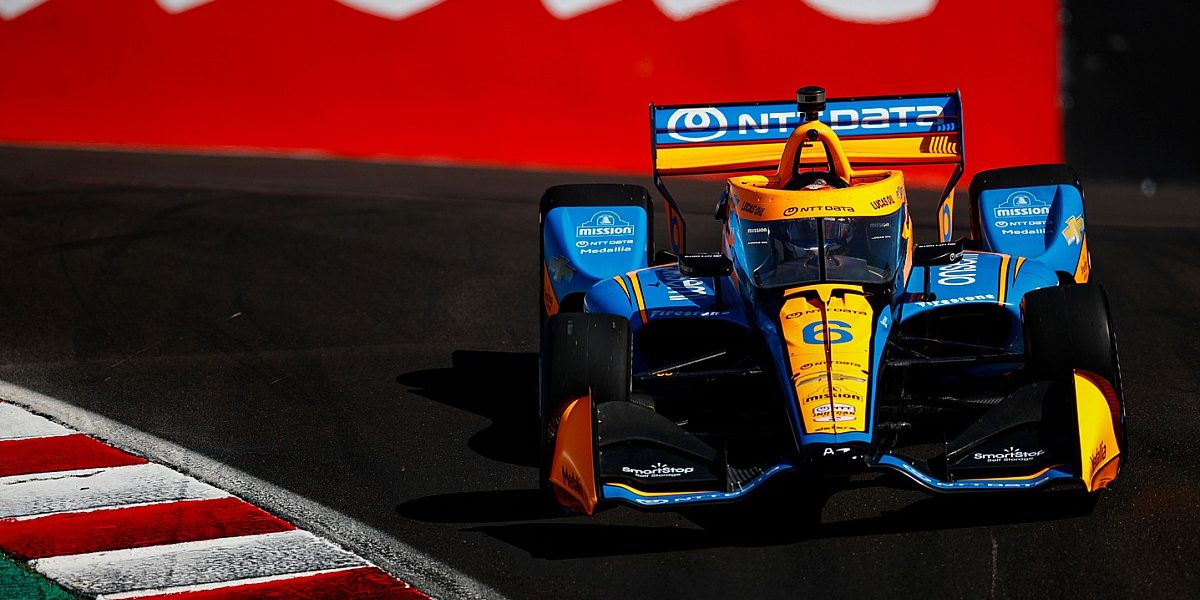 IndyCar Laguna Seca: Rosenqvist takes pole by 0.01s in final McLaren race